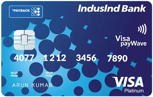 IndusInd Bank Payback Credit Card