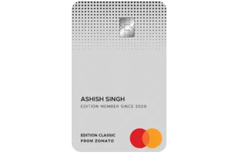 Zomato Edition Classic Credit Card