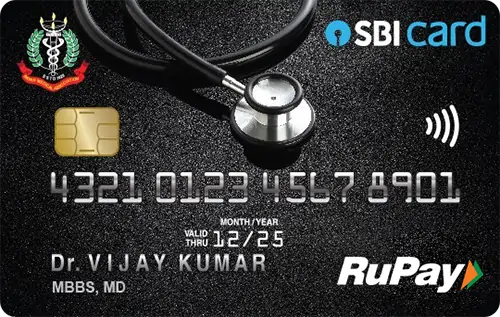 Doctor’s SBI Card In Association With (IMA)
