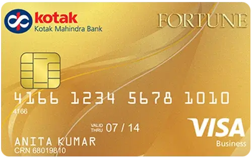 Kotak Bank Fortune Gold Credit Card
