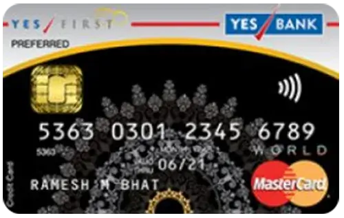 YES First Preferred Credit Card