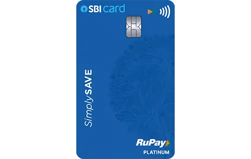 SBI SimplySAVE UPI Rupay Credit Card
