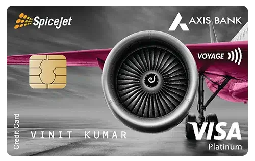 SpiceJet Axis Bank Voyage Credit Card
