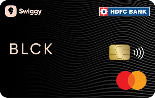 Swiggy BLCK HDFC Bank Credit Card