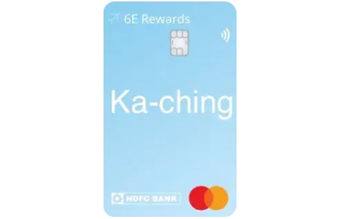 6E Rewards IndiGo HDFC Bank Credit Card