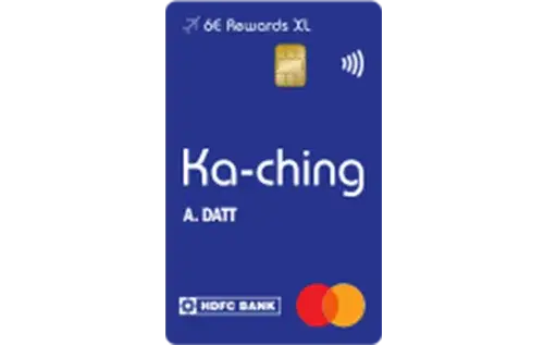 6E Rewards XL IndiGo HDFC Bank Credit Card