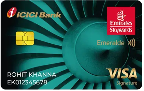 Emirates Skywards ICICI Bank Emeralde Credit Card