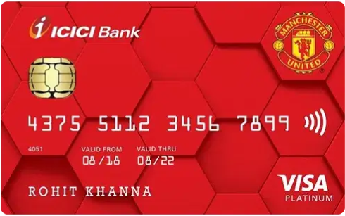 ICICI Bank Manchester United Platinum Credit Card