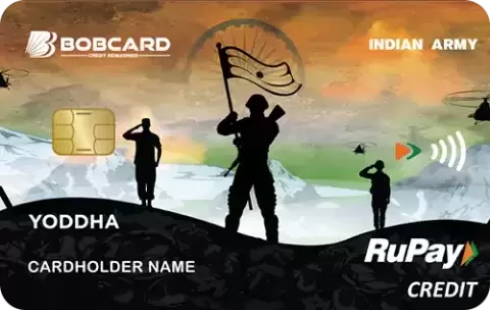 Indian Army Yoddha BOB Credit Card