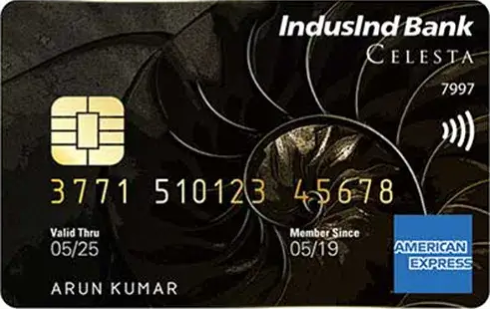 IndusInd Bank Celesta Credit Card