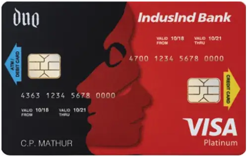 IndusInd Bank Duo Plus Credit Card