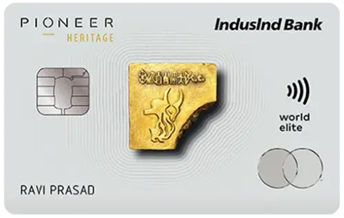 IndusInd Bank Pioneer Heritage Credit Card