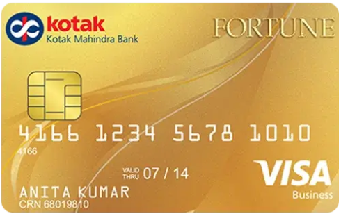 Kotak Bank Fortune Gold Credit Card