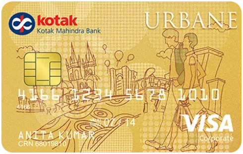Kotak Urbane Gold Credit Card