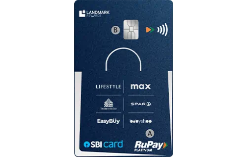 Landmark Rewards SBI Credit Card