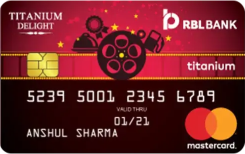 RBL Bank Titanium Delight Credit Card