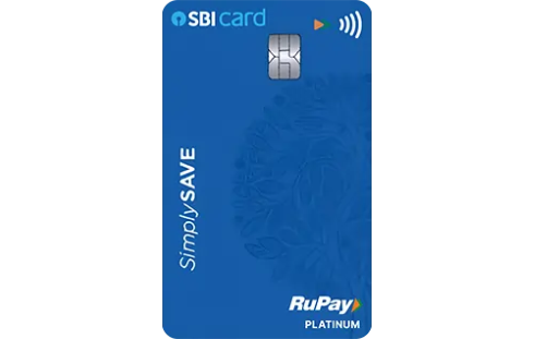 SBI SimplySAVE UPI Rupay Credit Card