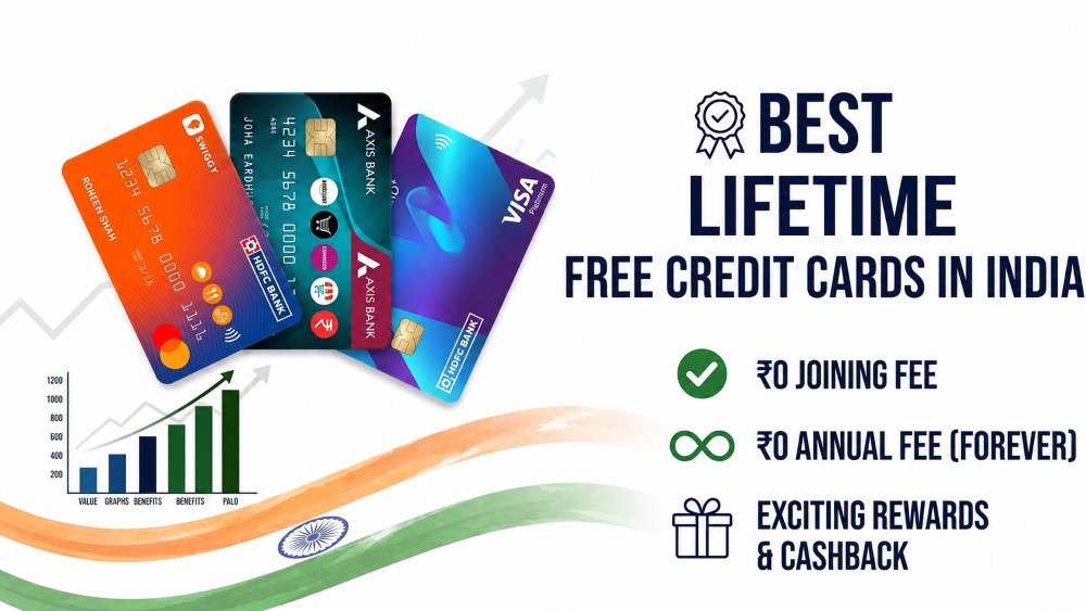 Best Lifetime Free Credit Cards in India
