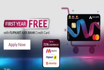 Flipkart Axis Bank Credit Card Offer 2026: Zero Joining Fee