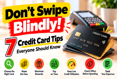 Don’t Swipe Blindly! 7 Credit Card Tips Everyone Should Know