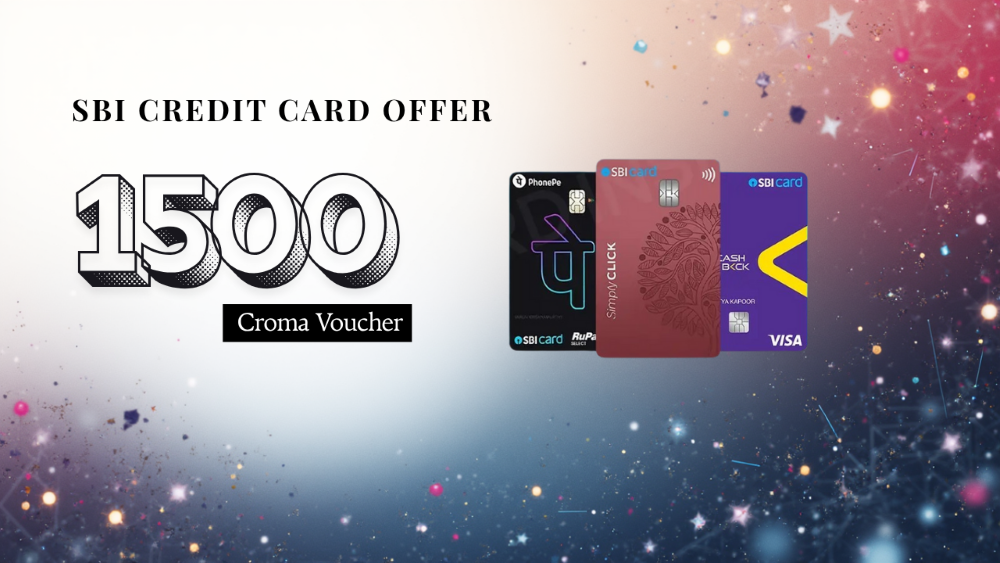 Get ₹1,500 Croma Voucher on ₹40,000 Spends – SBI Credit Card Offer Explained