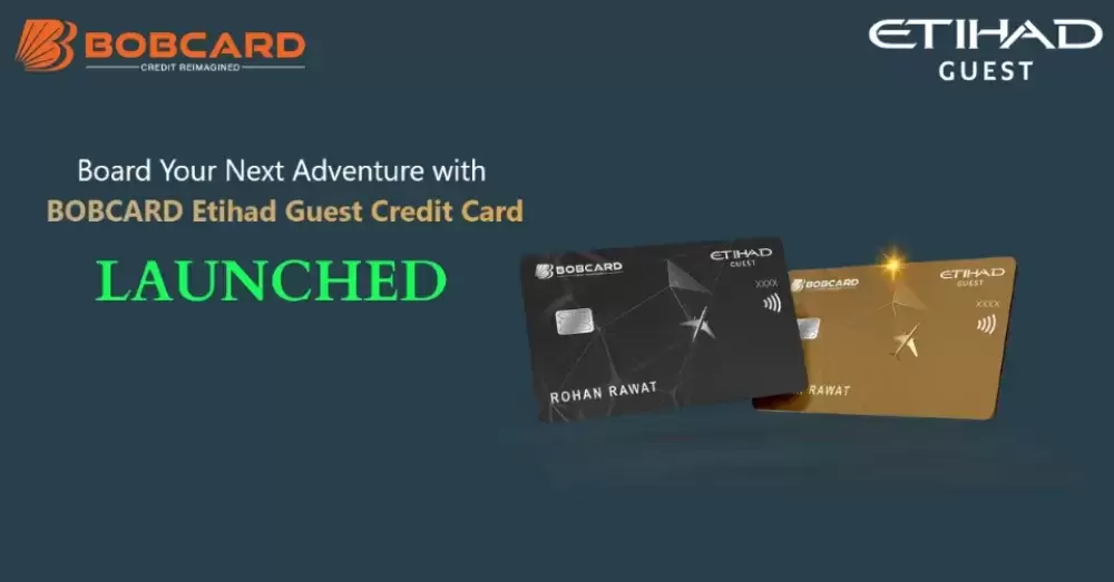 BOBCARD Introduces Etihad Guest & Premium Cards in India