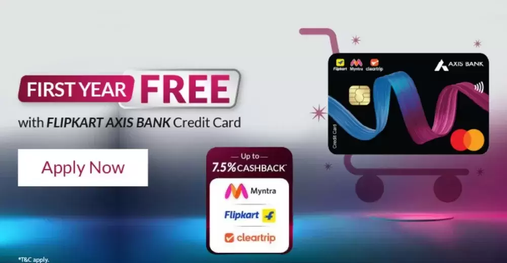 Flipkart Axis Bank Credit Card Offer 2026: Zero Joining Fee