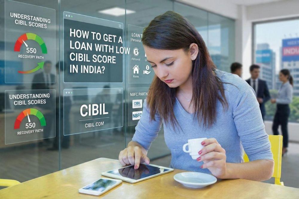 How to Get Loan with Low CIBIL Score in India?