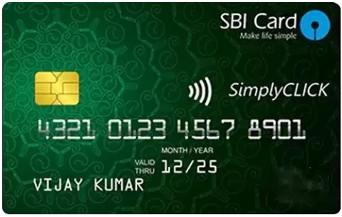 SBI SimplyCLICK Credit Card