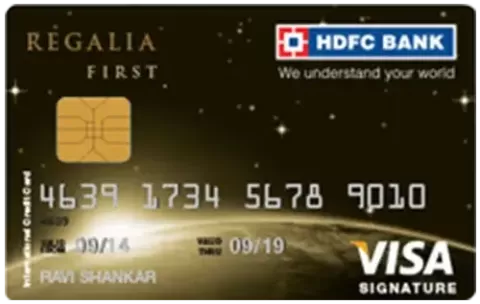 HDFC Bank Regalia First Credit Card