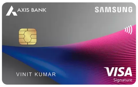 Samsung Axis Bank Signature Credit Card