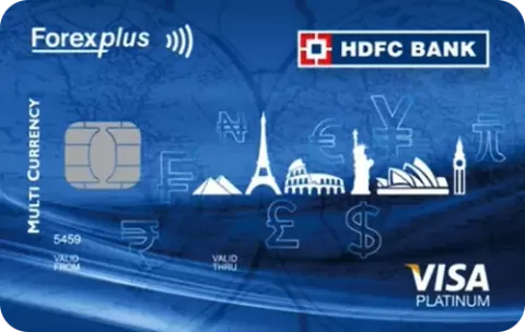HDFC Bank Multicurrency Platinum ForexPlus Chip Card
