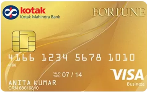 Kotak Bank Fortune Gold Credit Card
