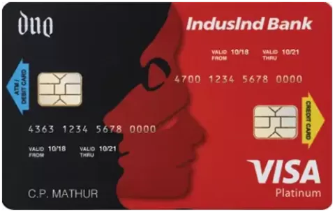 IndusInd Bank Duo Plus Credit Card