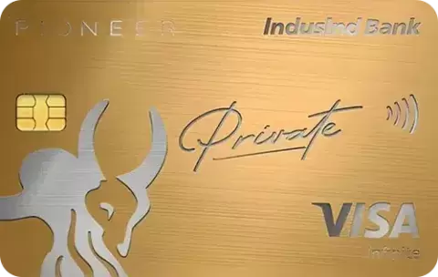 IndusInd Bank PIONEER Private Credit Card