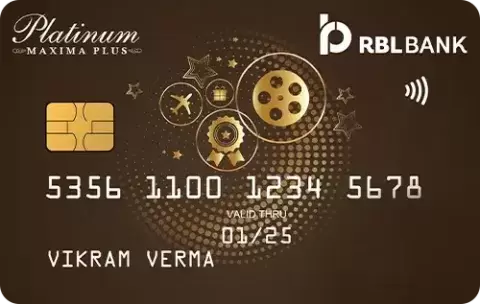 RBL Bank Platinum Maxima Plus Credit Card