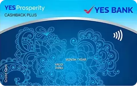 YES Prosperity Cashback Plus Credit Card