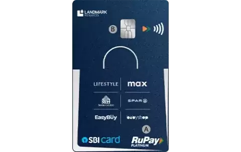 Landmark Rewards SBI Credit Card