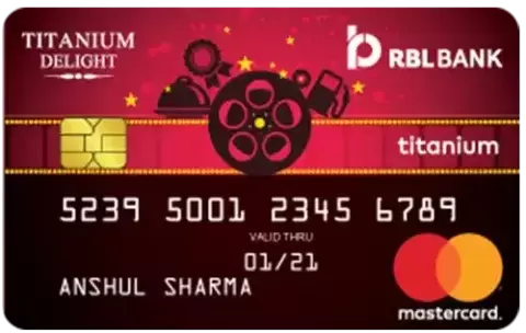 RBL Bank Titanium Delight Credit Card