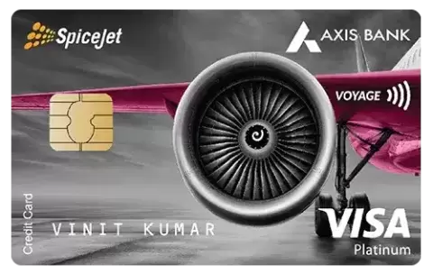SpiceJet Axis Bank Voyage Credit Card