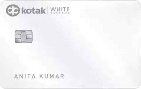 Kotak White Reserve Credit Card