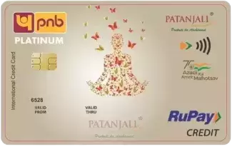 PNB Patanjali RuPay Platinum Credit Card