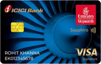 Emirates Skywards ICICI Bank Sapphiro Credit Card