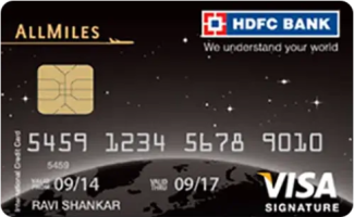 HDFC Bank All Miles Credit Card