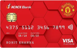 ICICI Bank Manchester United Platinum Credit Card