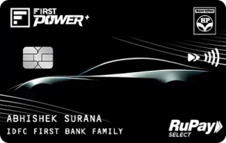IDFC Bank HPCL First Power Plus Credit Card