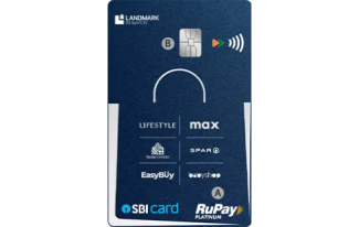 Landmark Rewards SBI Credit Card