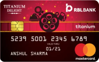 RBL Bank Titanium Delight Credit Card