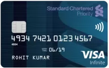 Standard Chartered Priority Visa Infinite Credit Card