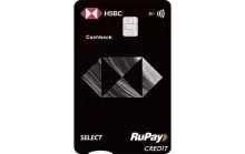 HSBC RuPay Cashback Credit Card